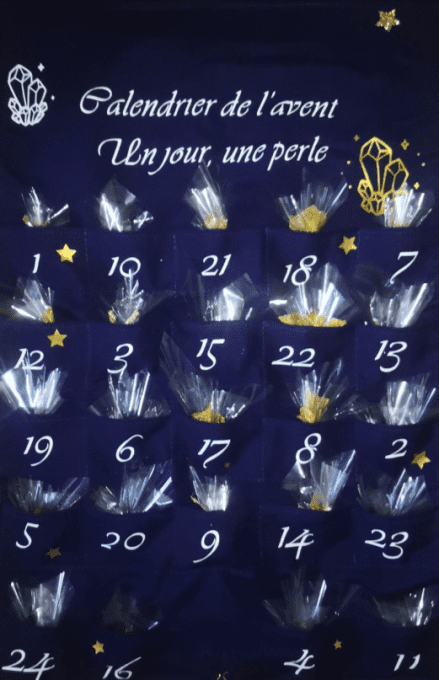 Calendrier de l’Avent – Bracelet en Pierres Naturelles (édition limitée)